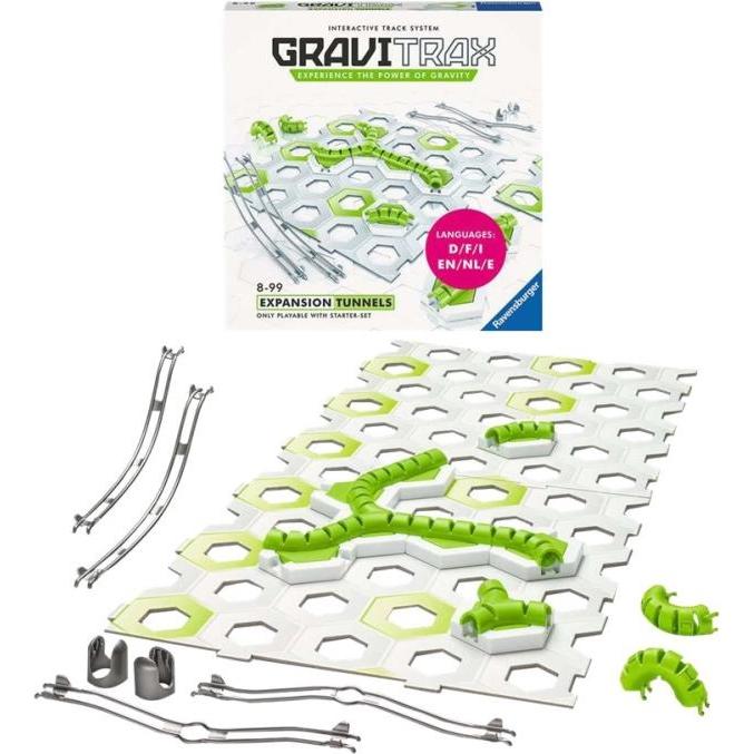 Thumbnail - Ravensburger GraviTrax Tunnels Expansion interaktive Kugelbahnsysteme - grenzenloser BAU