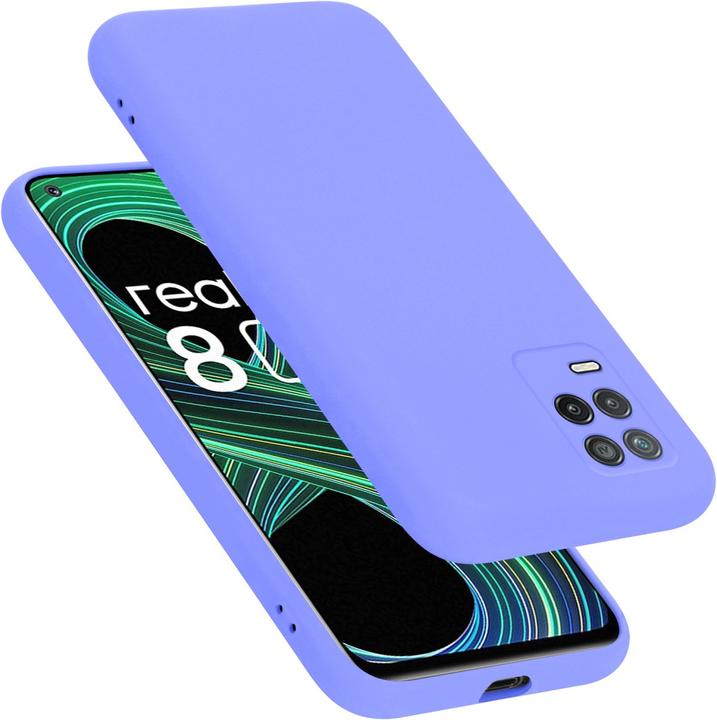Image du produit Cadorabo TPU Liquid Silicone Case Case pour Realme 8 5G / V13 / Q3 / Q3i / Narzo 30 5G (Realme 8 5G, Realme Narzo 30 5G)