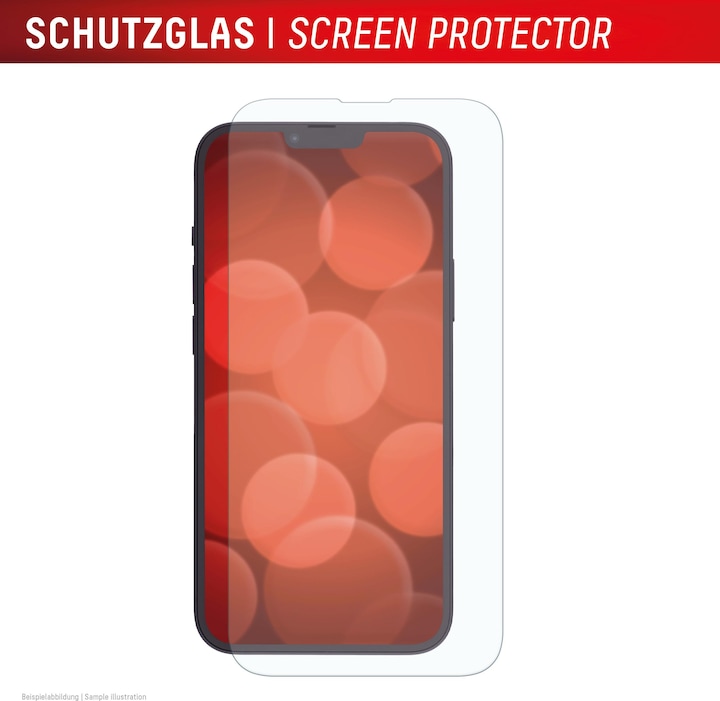 Actual product image Displex Real Glass, 2D Panzerglas + Handyhülle (1 Piece, Apple iPhone 16e)