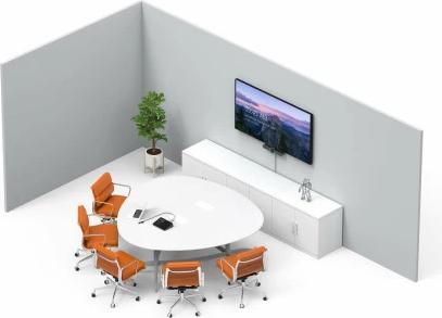 Produktbild Logitech Small Room+TAP+MeetUp+Intel NUC for MTR Teams