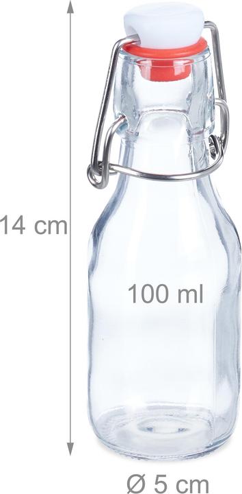Relaxdays Hanger bottle (24 pcs., 0.10 l)