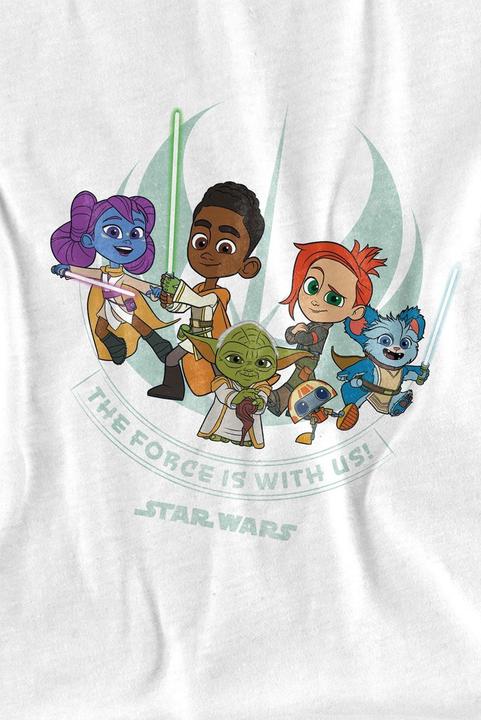 Immagine prodotto Star Wars Young Jedi Adventure The Force Is With Us Maglietta Uomo (XXL)