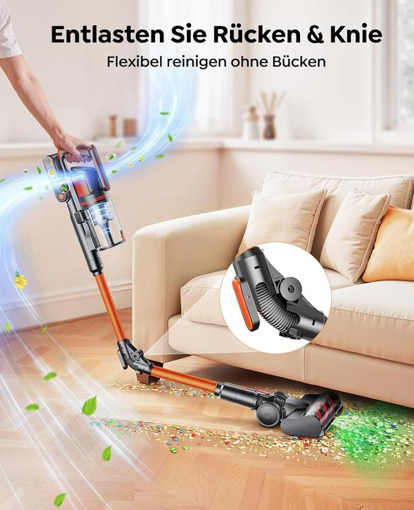 Produktbild Fieety Kabelloser Akku-Staubsauger mit Aromatherapie