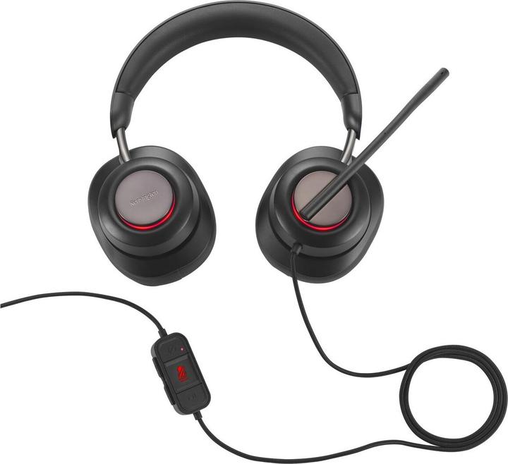 Actual product image Kensington Headset H2000 PROVC USB-A/USB-C black (Cable, USB-C)