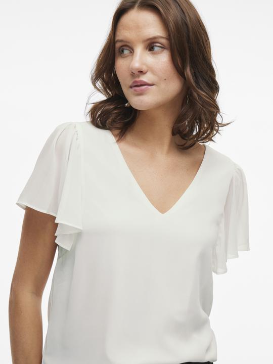 Produktbild Vila Kurzärmeliges Top mit V-Ausschnitt (38)