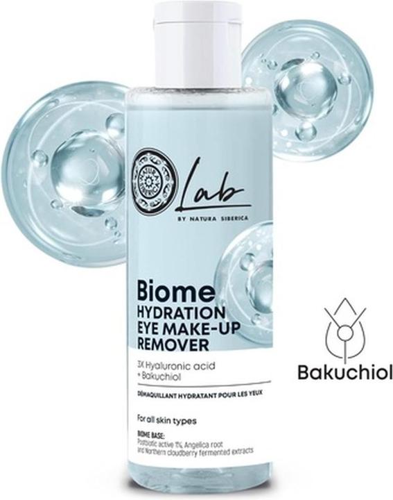 Actual product image Natura Siberica Lab Biome Hydration Eye Makeup Remover 150ml (Make-up remover, 150 ml)