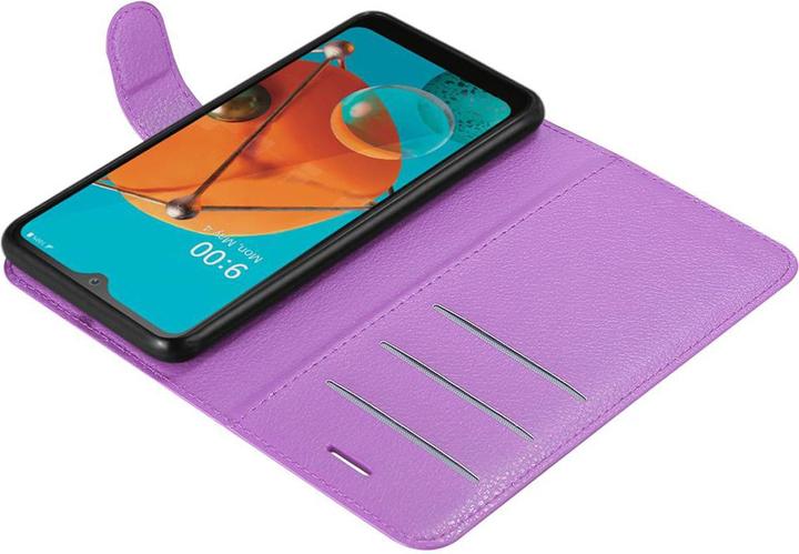 Produktbild Cadorabo Book mit Standfunktion Cover (LG KQ51)