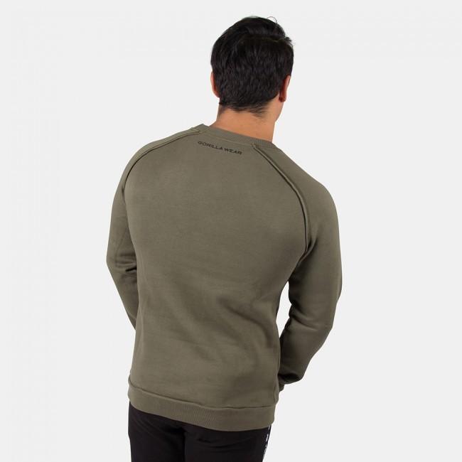 Immagine prodotto Gorilla Wear Felpa Bloomington a girocollo verde militare (S)