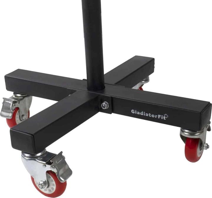 Actual product image Gladiatorfit Disc holder on wheels