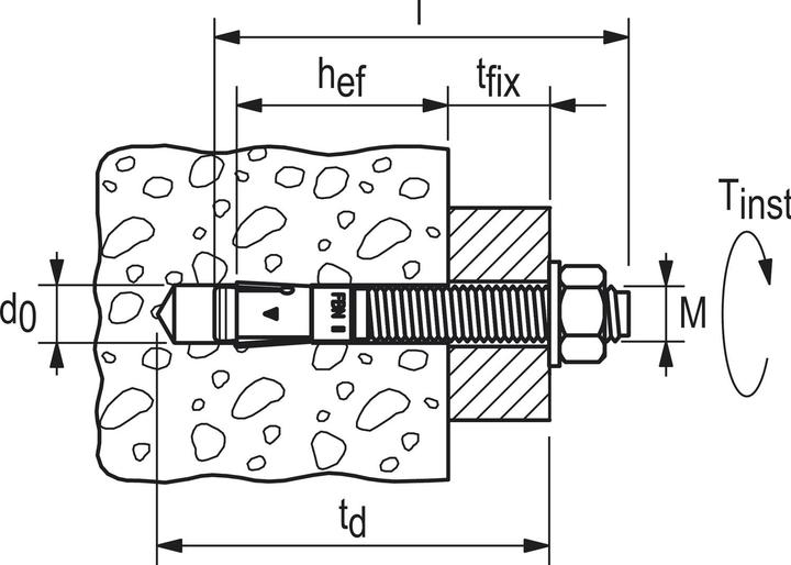 Produktbild Fischer fischerBolzen (1 Stk.)