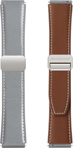 Produktbild Dux Ducis YA Series Echtleder Armband (20 mm, Echtleder, 20mm Anstossbreite, Galaxy Watch6, Galaxy Watch3 (41mm), Gear S2 Classic)