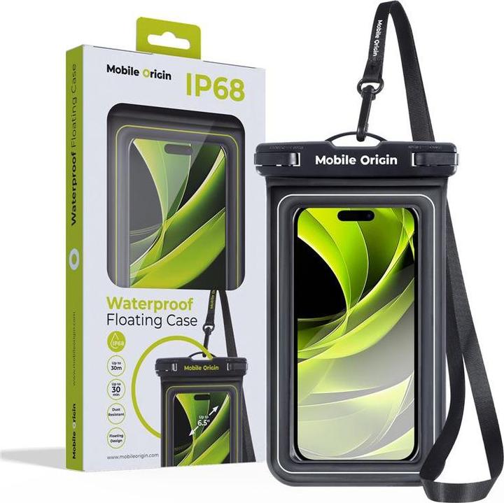 Actual product image Mobile Origin Waterproof floating case 6.5" - black/white