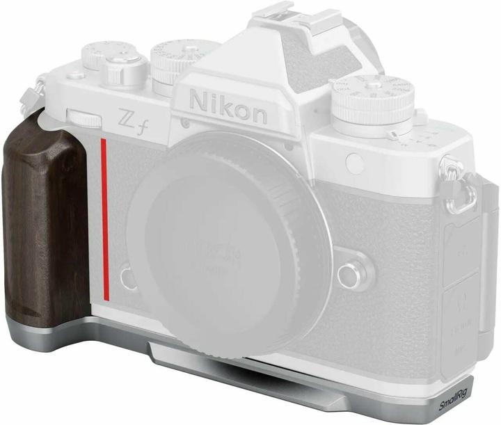 Produktbild SmallRig L-förmiger Griff für Nikon Z f Holz (Silber) (Griff)