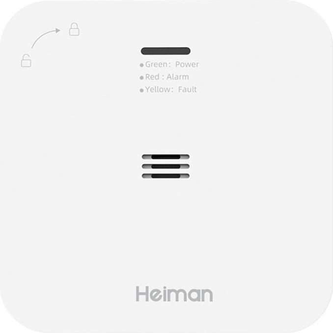 Produktbild Heiman Wireless Alarm CO HM-720ES-W Interlinked