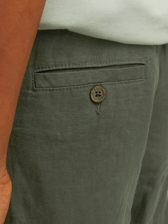 Actual product image Jack & Jones Jpstkarl Jjlawrence Linen Chino Sn Jnr (176)