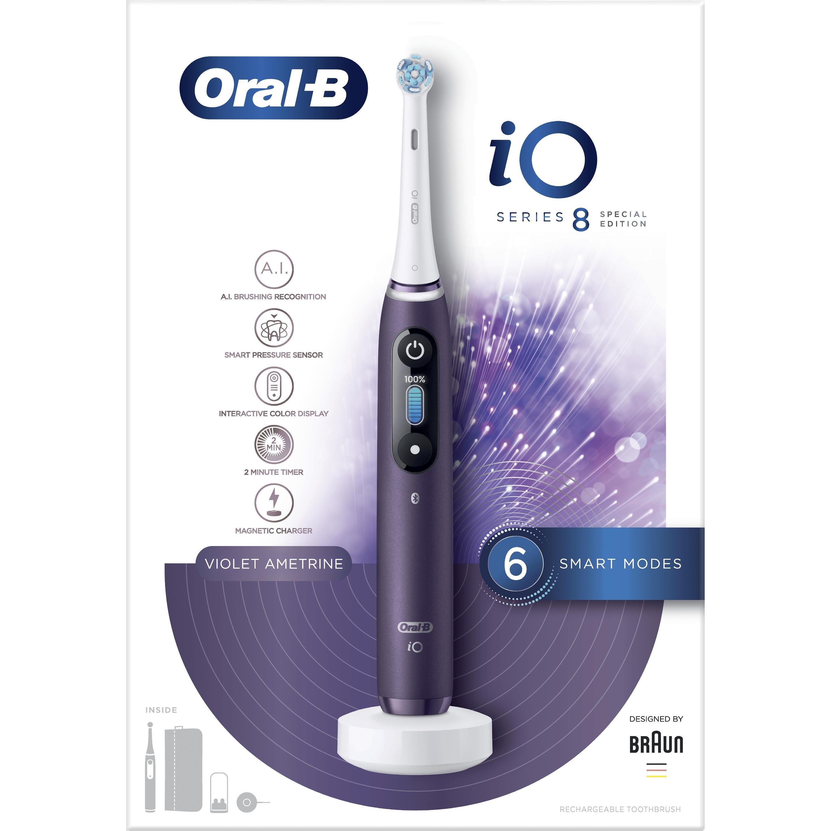 【新品】Oral-B iO Series 8 Violet Ametrine iO Series 8 Twin Pack in violet ametrine | Oral-B