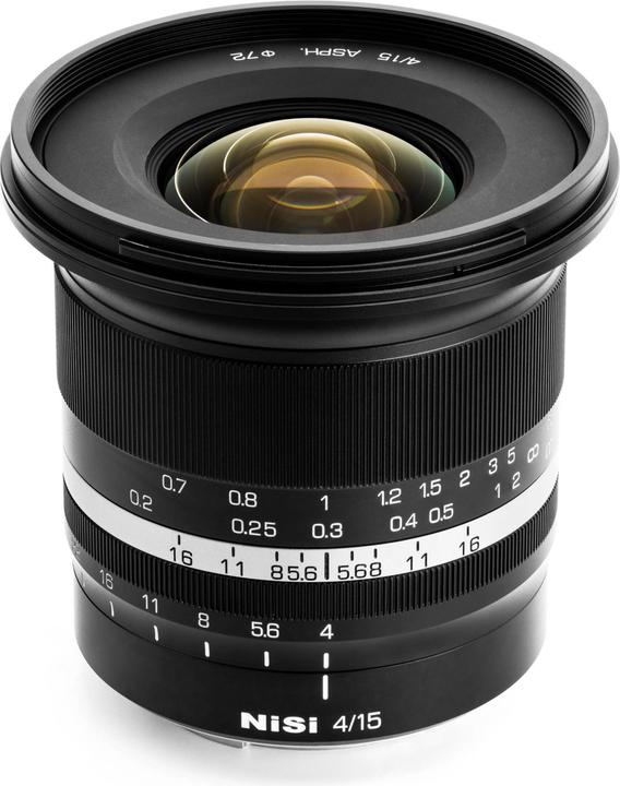 Productafbeelding Nisi 15mm F/4 ASPH, Fujifilm X (Fujifilm X, Volledig formaat)