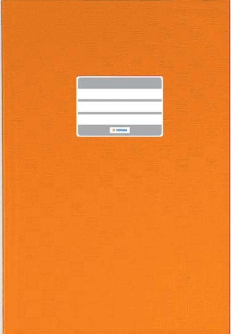 Image du produit HERMA Protège-cahier, DIN A5, en PP, bleu foncé opaque avec impression structurée, avec étiquette (A5)