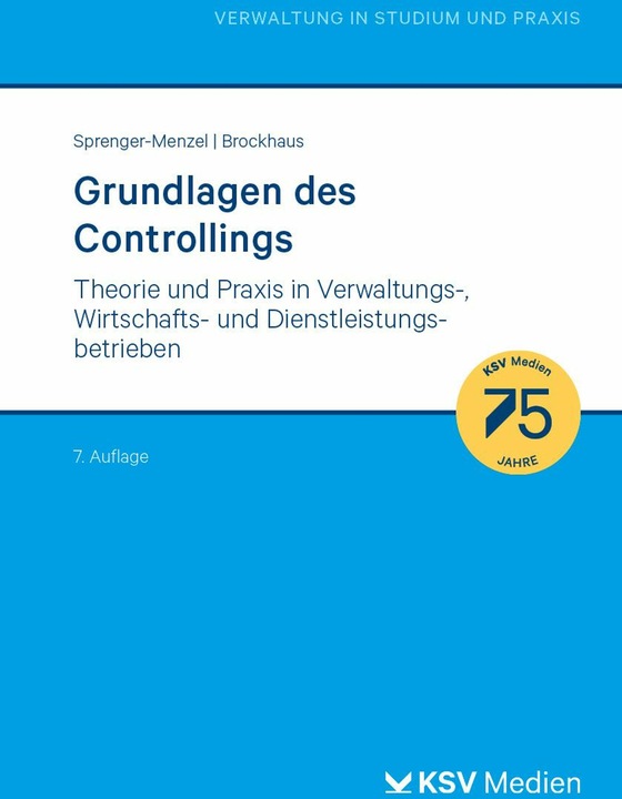 Actual product image Sprenger-Menzel:Fundamentals of controlling