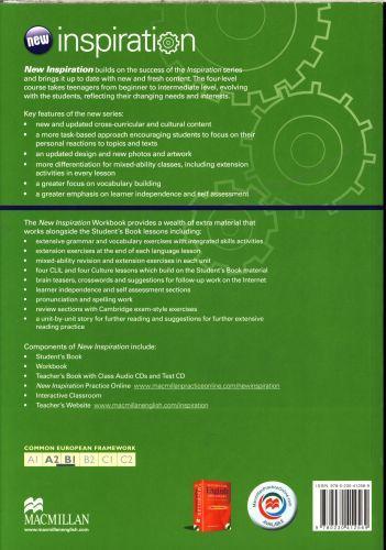 Actual product image New Edition Inspiration Level 3 Workbook (English, Philip Prowse, 2012)