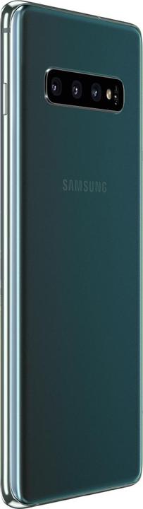 Produktbild Samsung Galaxy S10+ DE-Version (128 GB, Prism Green, 6.40", Hybrid Dual SIM, 4G)