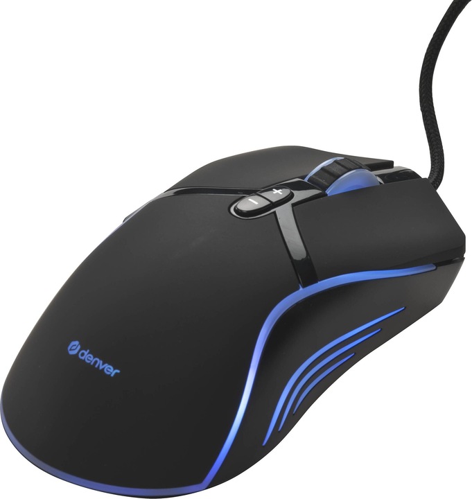 Actual product image Denver GMO-402 Mouse right USB Type-A Optical 6400 DPI (Cable)