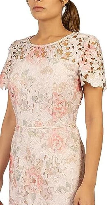 Actual product image Apart Fashion Short Lace Dress for Women, Formal Evening Gown (34)