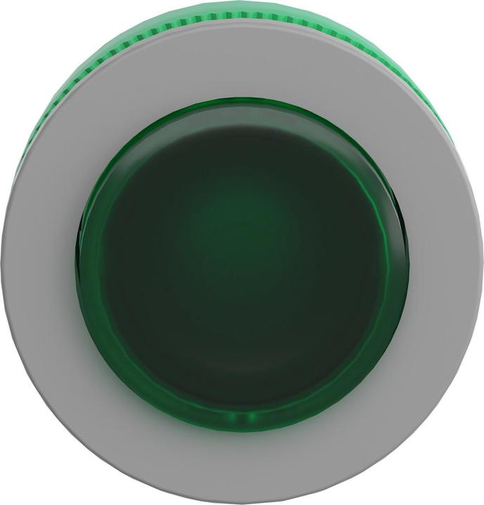 Actual product image Schneider Electric Illuminated push-button, front, plastic, ZB5FH33C0
