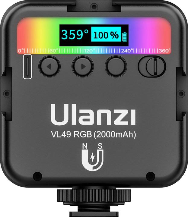 Actual product image Ulanzi VL49 (Video light)