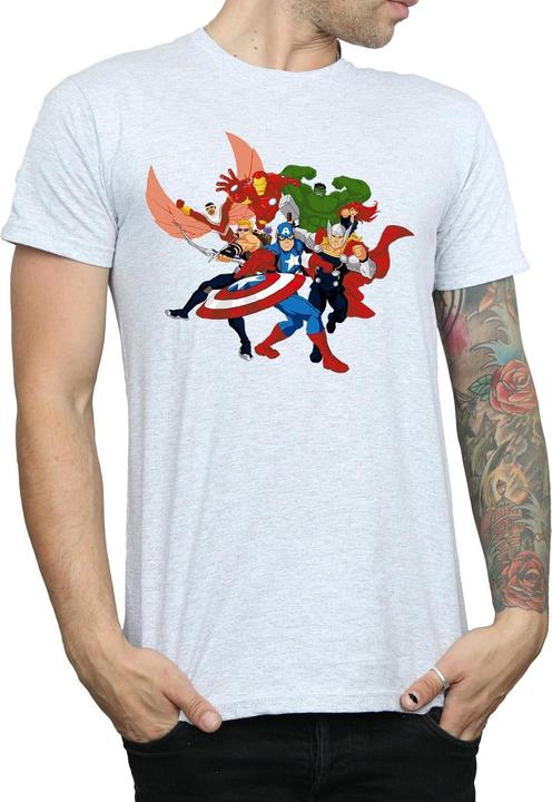 Produktbild Avengers Assemble Comic Team TShirt (M)