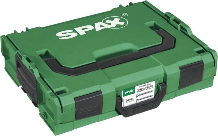 Produktbild Spax Montagekoffer L-Boxx Kunststoff T-Star Plus Wirox (2445 Schrauben pro Stück)