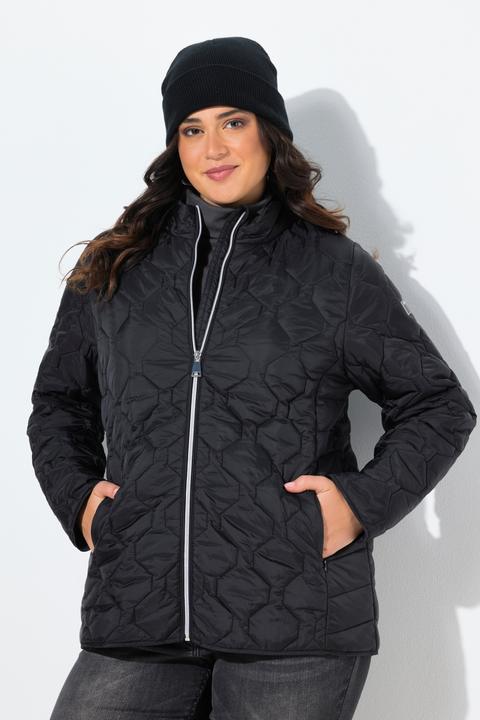 Actual product image Ulla Popken HYPRAR Lightweight Quilted Water-Repellent Jacket (42, 44)