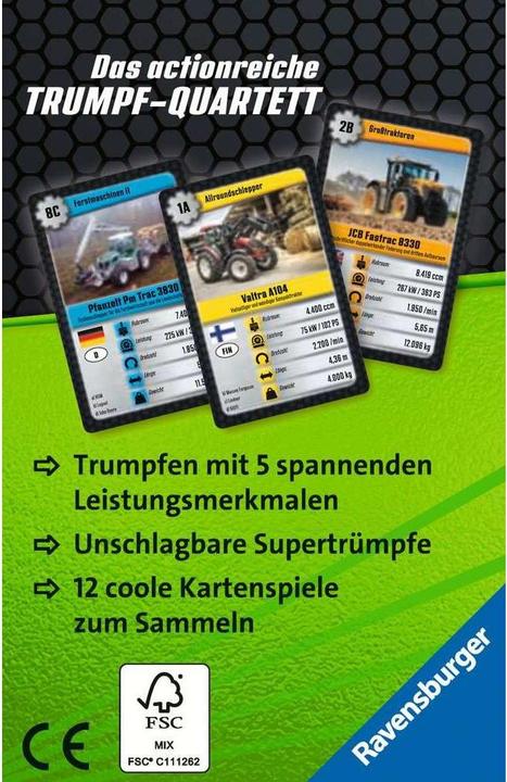 Actual product image Ravensburger power tractor (German, 2 Players)