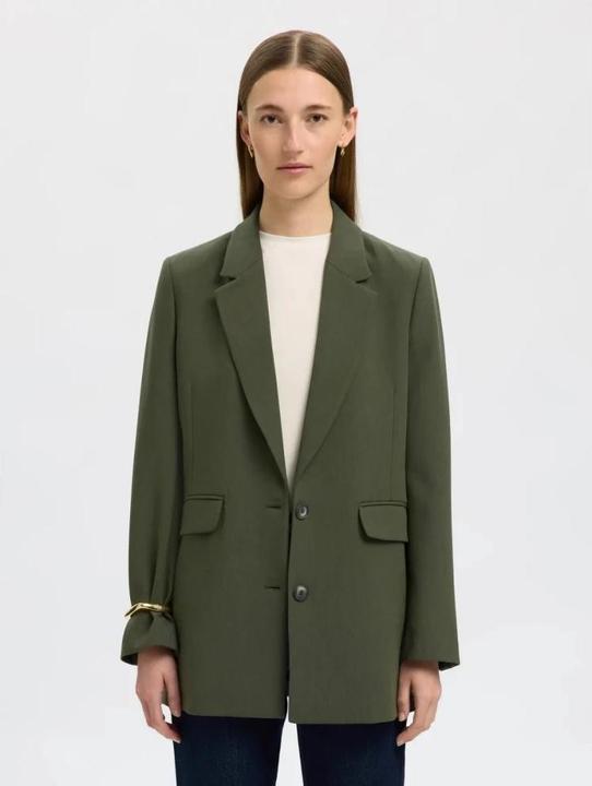 Produktbild Selected Slfrita Ls Relaxed Blazer Mel Noos (40)