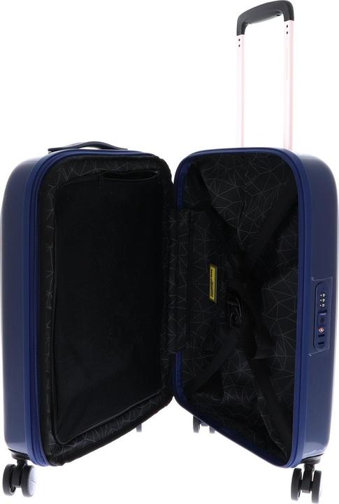 Actual product image Mandarina Duck Logoduck + Metal 4 Rollen Trolley 55 cm mit Dehnfalte (40 l)