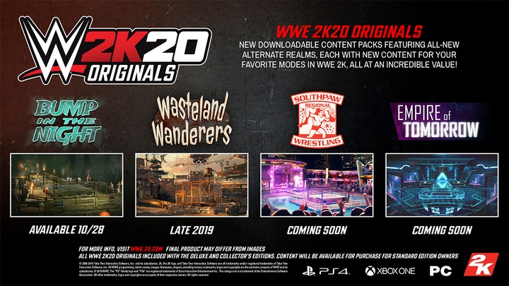 Produktbild 2K Games WWE 2K20 (Xbox Series X, Xbox One X, DE)