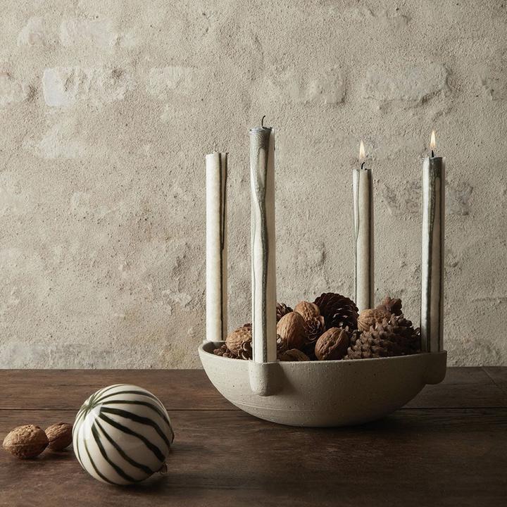 Actual product image Ferm Living Bowl Candle Holder (Ø 27 x 7 cm)
