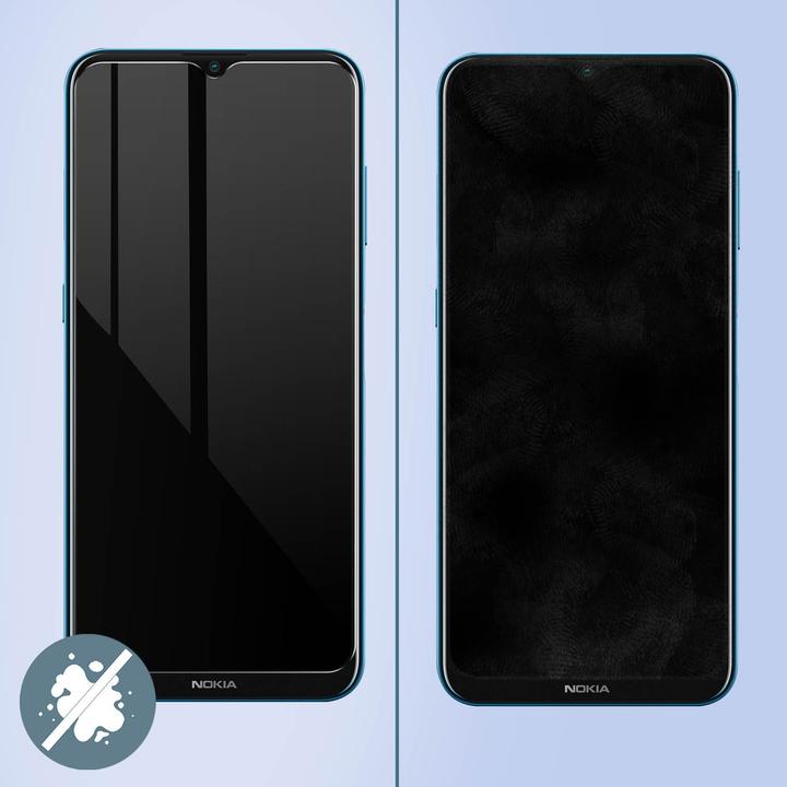 Actual product image Avizar Crystal clear film, glass screen protector (1 Piece, Vivo Y55 5G)