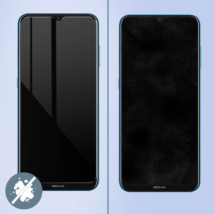 Produktbild Avizar Kristallklare Folie, Glas-Displayschutz (1 Stück, Vivo Y55 5G)