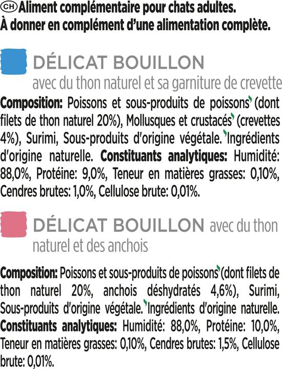 Image du produit Gourmet Soupe au thon en cristal, 4x40g (Adulte, 4 pcs, 40 g)