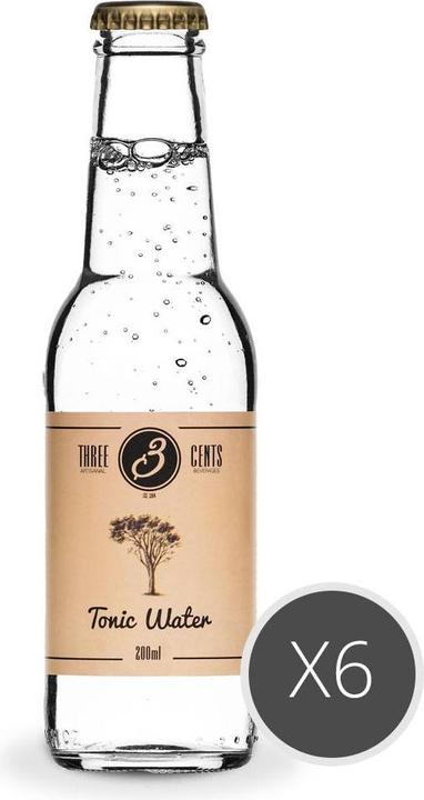 Produktbild Three Cents Tonic Water (6 x 20 cl)