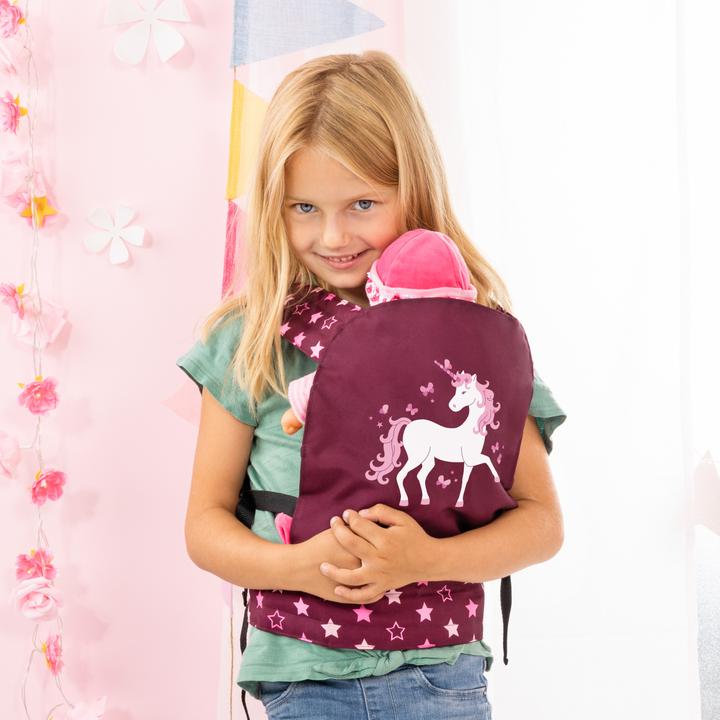 Actual product image Bayer Doll Carrier - Dark Red (62223AA)