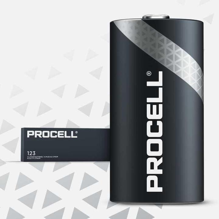 Image du produit Duracell Procell (10 pcs, CR123A, 1550 mAh)