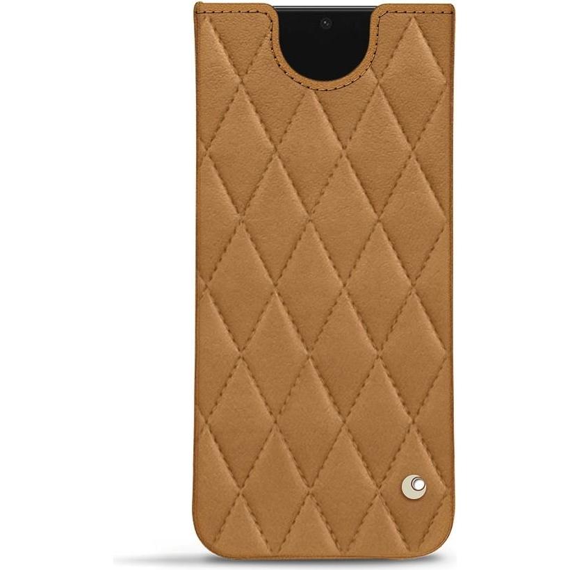 Noreve Lederschutzhülle (Samsung Galaxy S22+ 5G), Smartphone Hülle, Braun