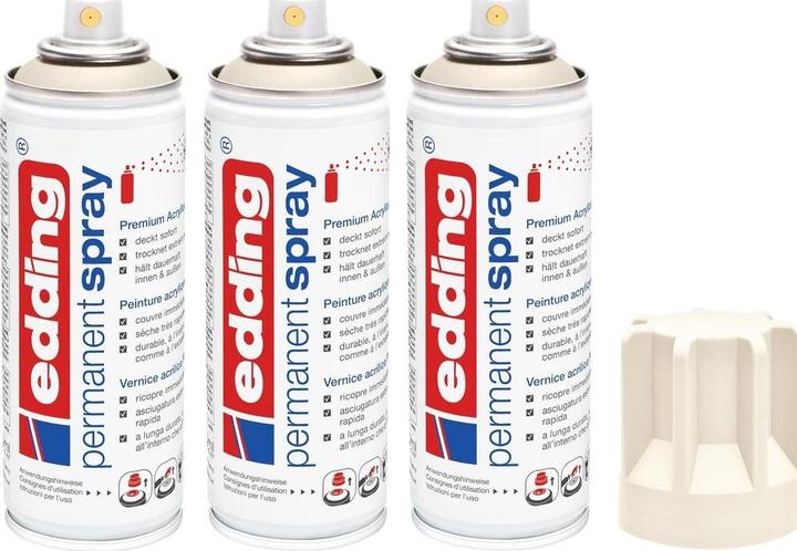 Produktbild Edding Acrylspray (Cremeweiss, 0.20 l)