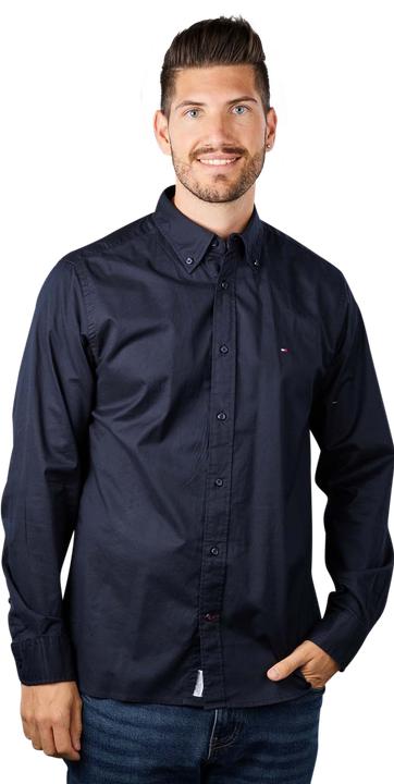 Produktbild Tommy Hilfiger Core Flex Poplin Shirt Regular Fit Desert Sky (S)