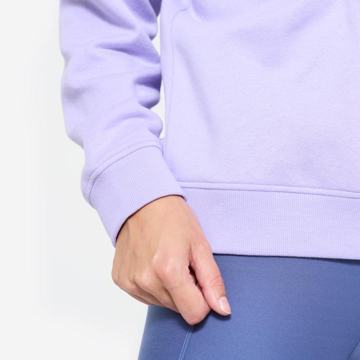 Produktbild Domyos Sweatshirt Damen Baumwollgewebe - lavendel (S)
