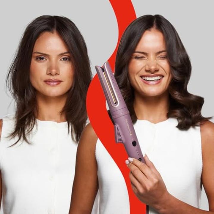 Actual product image Remington Ionic rotating curling iron with ceramic coating, digital temperature control, automatic shut-off