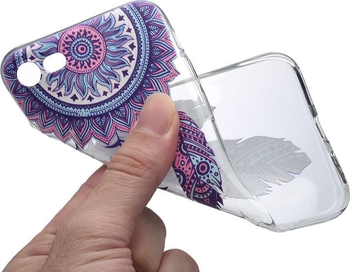 Actual product image König Design Henna Cover for Apple iPhone 5 / 5s / SE Case Protective Cover Silicone Dreamcatcher (Apple iPhone 5)