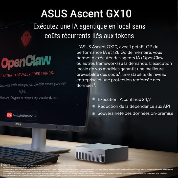 Actual product image ASUS GX10-GG0003BN (1000 GB, 128 GB, ARM Cortex-A725)